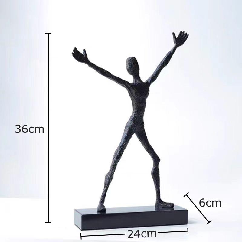 Kissing Couple Abstract Figures Statue Desk Decoration Ornaments Creative Lovers Character Sculpture Room Aesthetics Decor