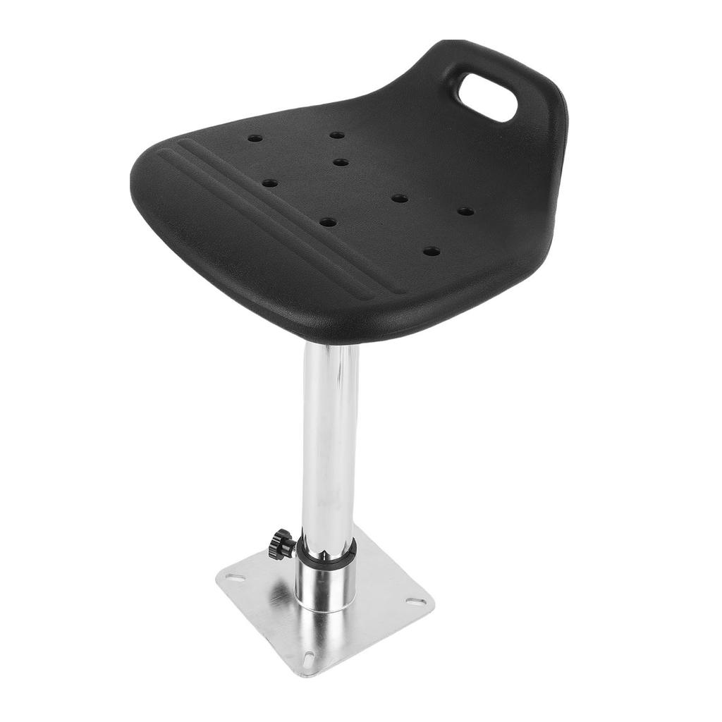 Lift Boat Seat Pedestal Set Threaded 400 500mm Adjustable Height Boat Pedestal with Seat for Yacht