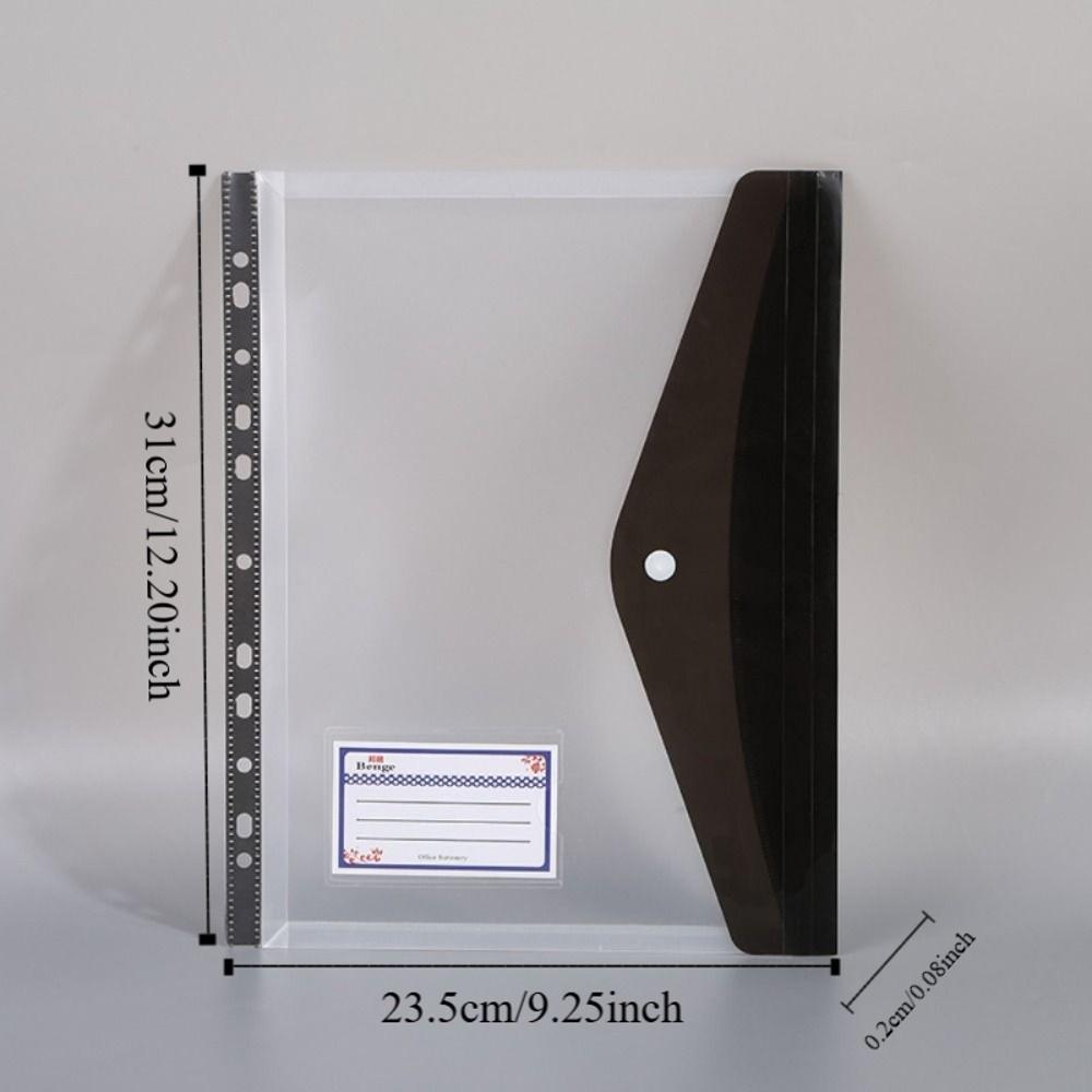 6 Stück Papierorganizer A4 Aktenordner Mappen Dokumentenorganizer Mappen Umschlagtaschen Aufbewahrungstasche