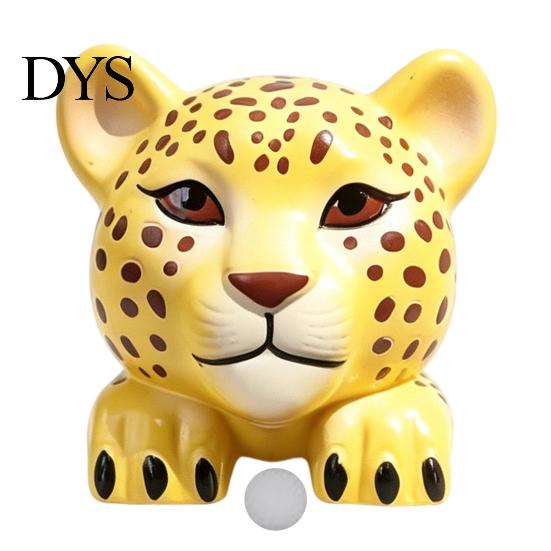 Resin Car Interior Decoration Cute Animal Vent Clip Air Freshener with Aroma Pad, Lion Gift for Owners Leopard Deer Owl Dashboard Ornament,