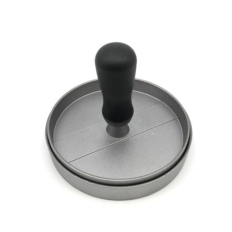 Burger Press Non-Stick Hamburger Patty Maker with Wax Paper Aluminum Burger Maker for Kitchen BBQ Grill Aluminum Burger Mold