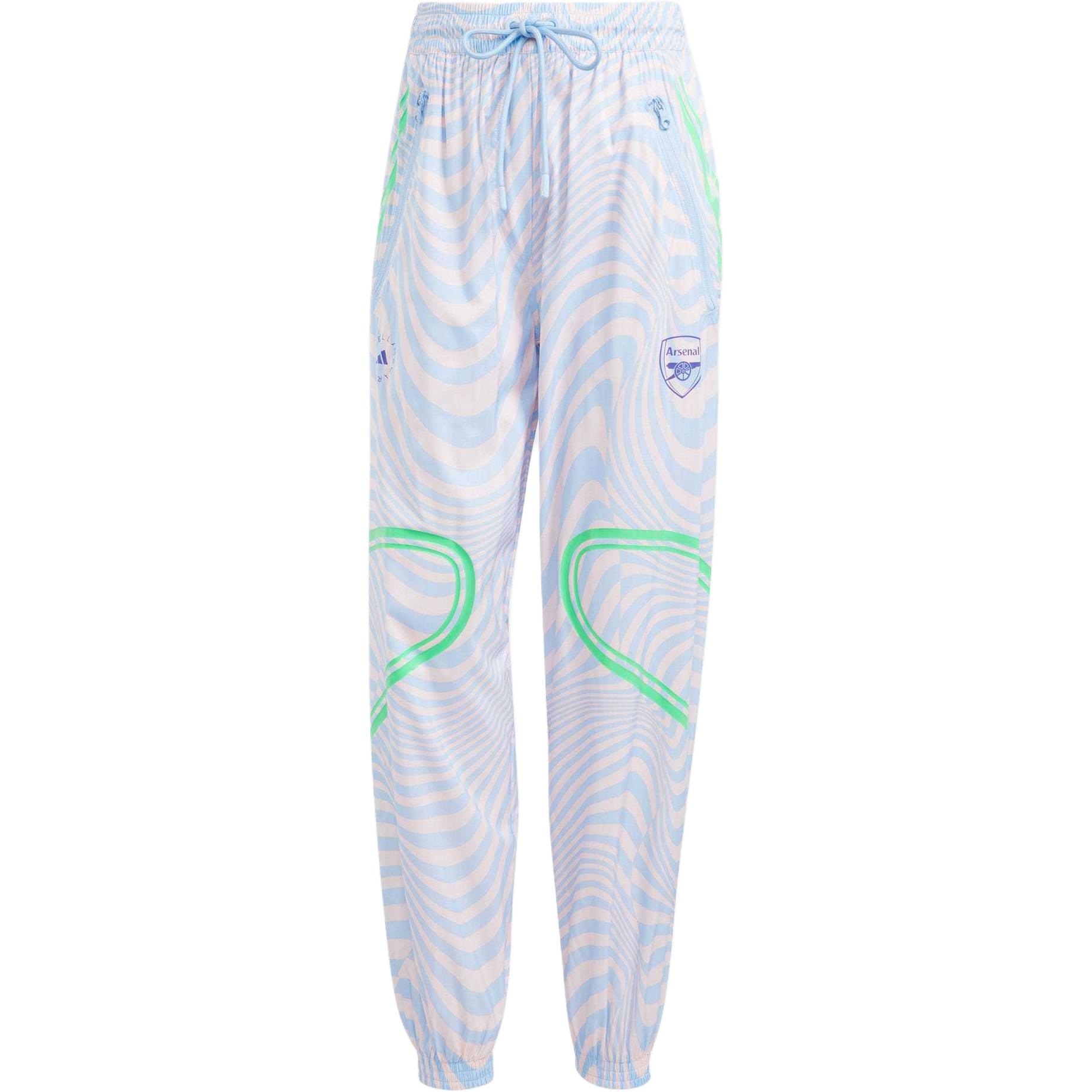 Adidas By Stella McCartney Arsenal Women Loose Fit Woven Pants Multicolor IA1493 XS