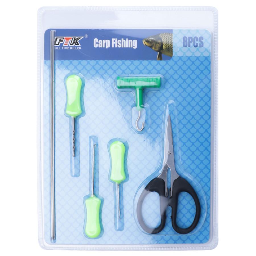 FTK Titanium Coated Stainless Steel Fishing Scissors Cutting PE Braided Line Cutting Layer Carp Fishing Tools Accessories