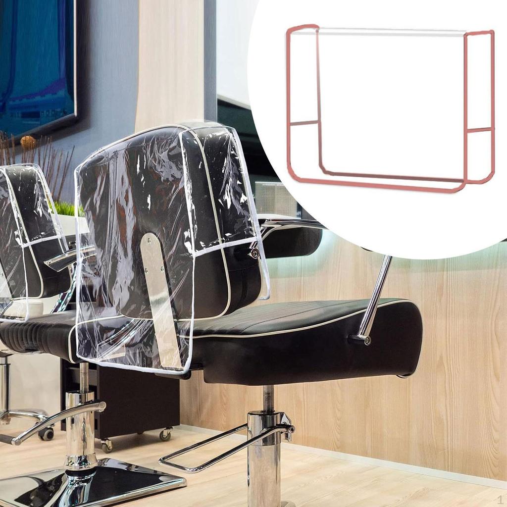 Salon Chair Back Cover Fits Most Standard Armchair Barber Protection for Movie