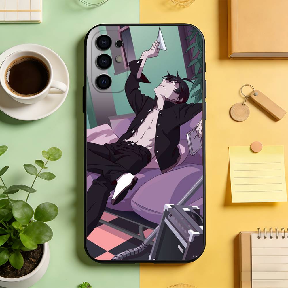 

Araragi Koyomi Phone Case For Samsung S25,S24,S21,S22,S23,S30,Ultra,S20,Plus,Fe,Lite,Note,10,Black Cover Samsung S24Plus