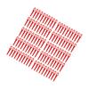 100Pcs Plastic Cutter Blades Lawn Mower Cutting Tool Replacement Garden Pruning AccessoriesRed