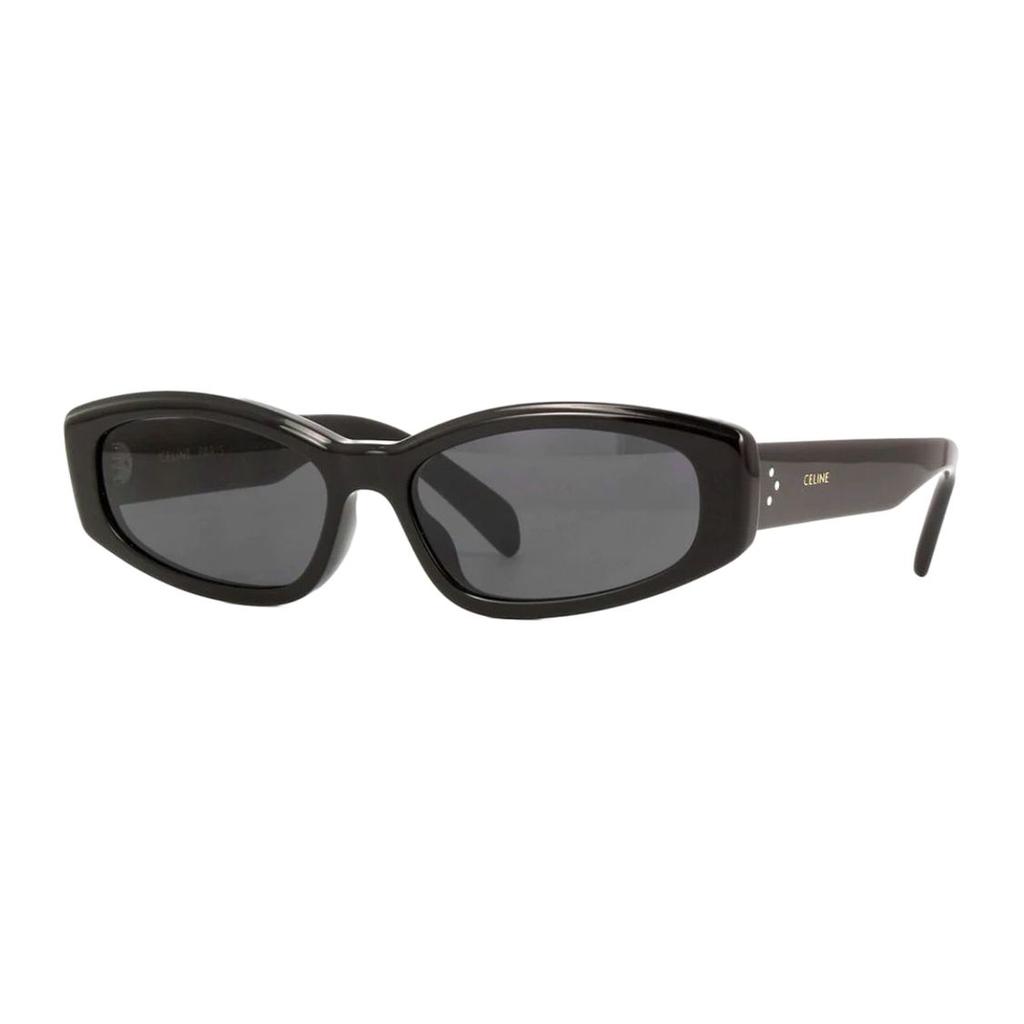 Celine Side Letter Decoration Cat Eye Sunglasses Unisex sunglasses Black CL40252I-01A