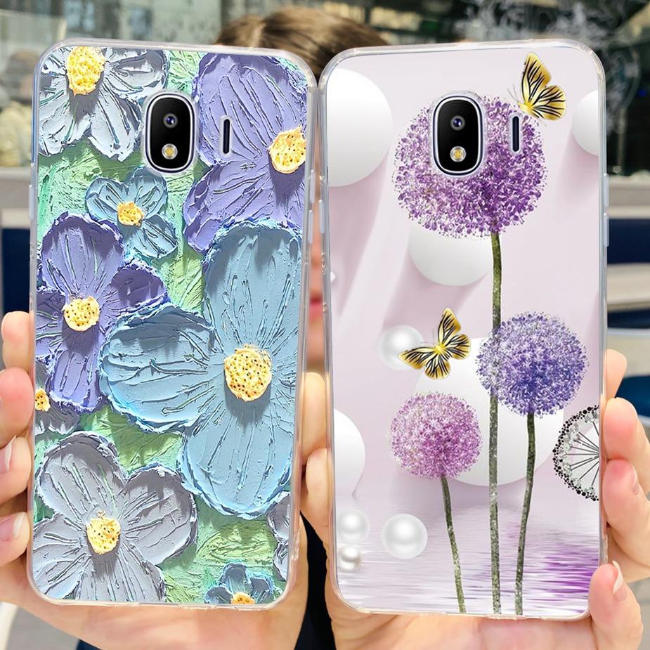 For Samsung Galaxy J4 2018 Case SM-J400F Luxury Clear Silicone Soft TPU Phone Case For Samsung J4 Plus J4+ J415F Back Cover Capa