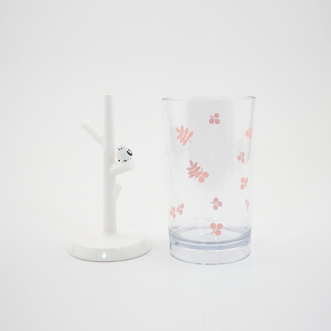 

Hassy Top-in Gargle Cup & Stand, Shimaenaga, with Cup and Stand with Figure, Hygienic Drainer, HB-3421