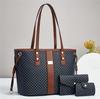 High Quality Soft Pu Leather Female Tote Bags Luxury Shoulder Crossbody Bag for Women 3Piece Set Women's Versatile Handbag