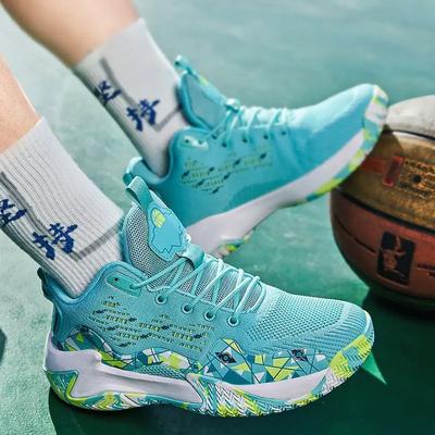 Hochwertige Herren Basketballschuhe Marke Herren Sneaker Luxus Design Mesh Atmungsaktiv Sportschuhe High Top Rutschfest Freizeitschuhe