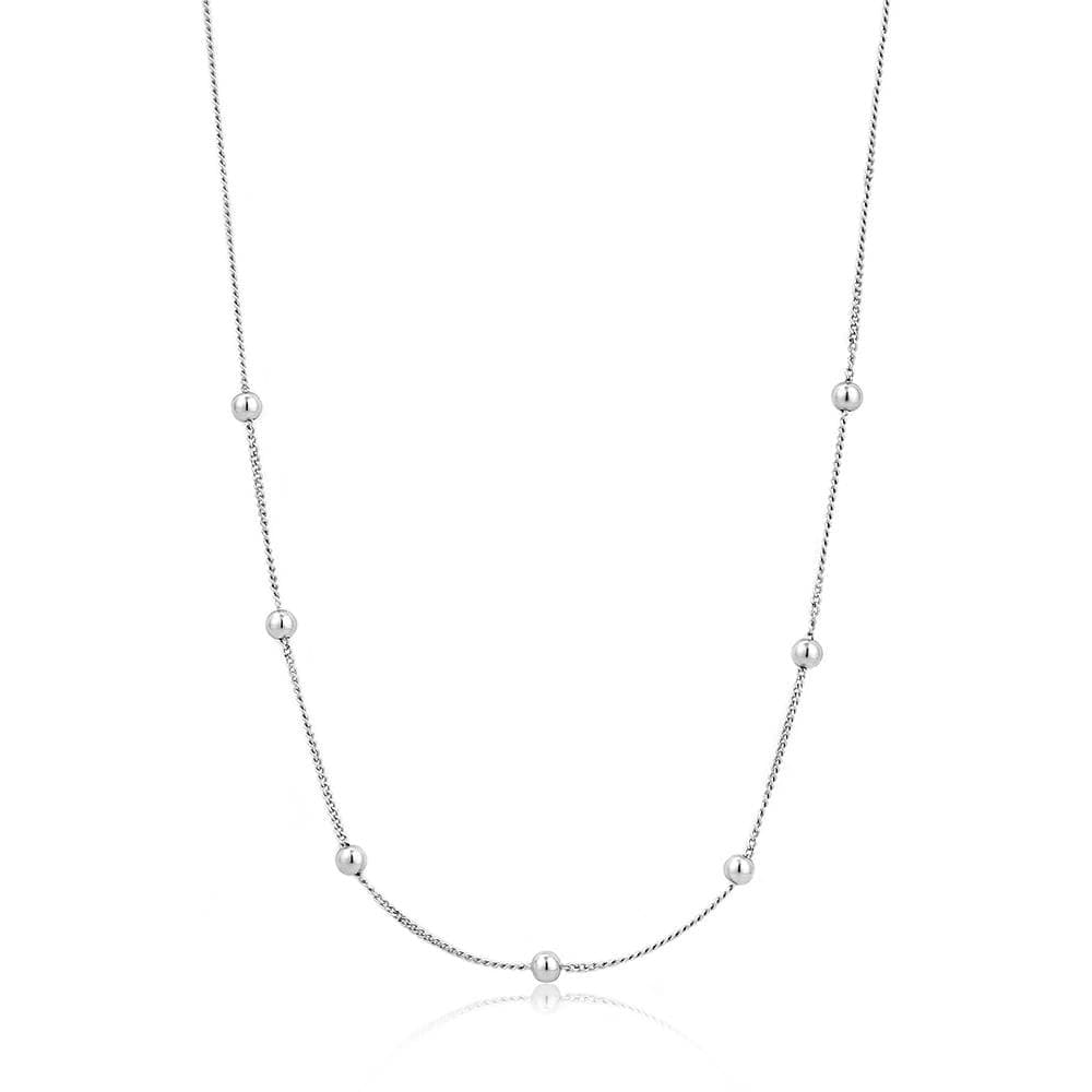 Modern Beads 925 Silver Necklace N002-03H