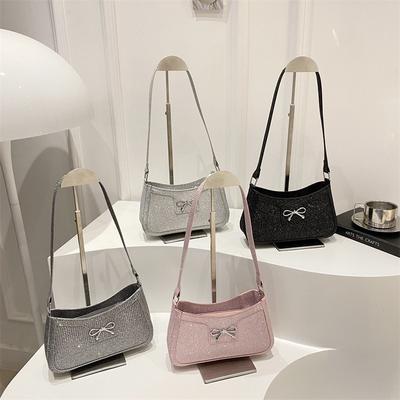 Bag Women's 2025 New Underarm Bag Fashion Handheld Shoulder Bag Trend Baguette Bag