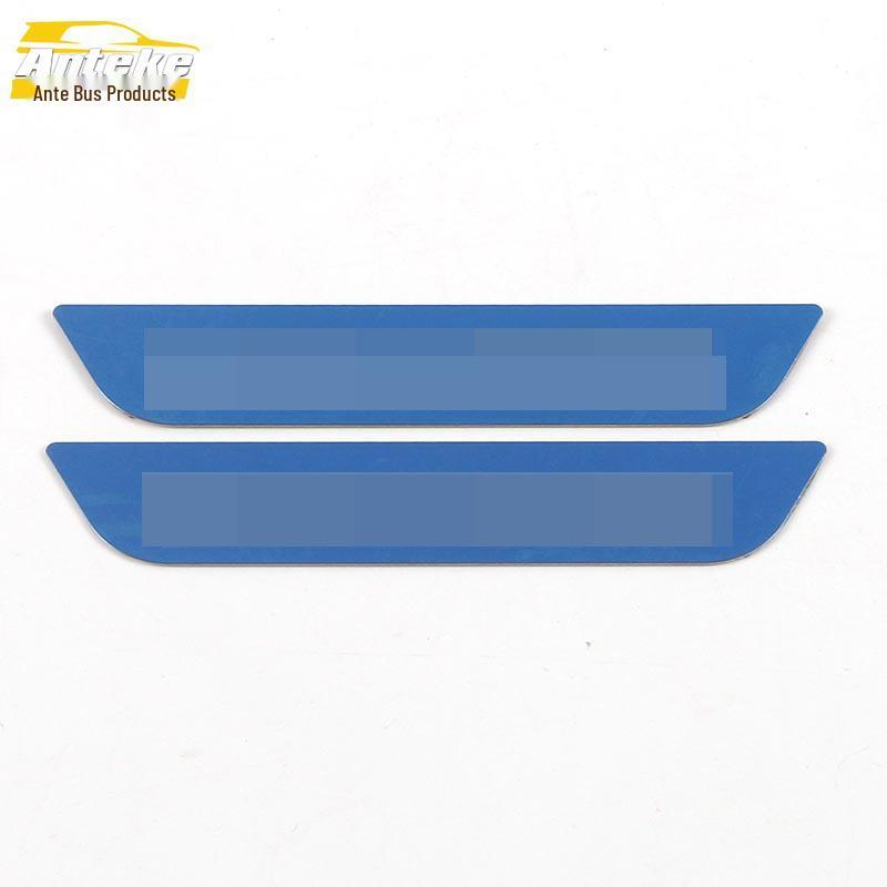 Rear Guard Plate for T55 Models - Stainless Steel Tailgate Protection Pedal Modification Accessory