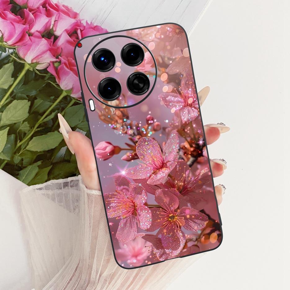 For Tecno Camon 30 Premier Case CL9 Luxury Butterfly Painted Cover Soft TPU Phone Case For Tecno Camon 30 Pro 5G Camon30 4G Bags