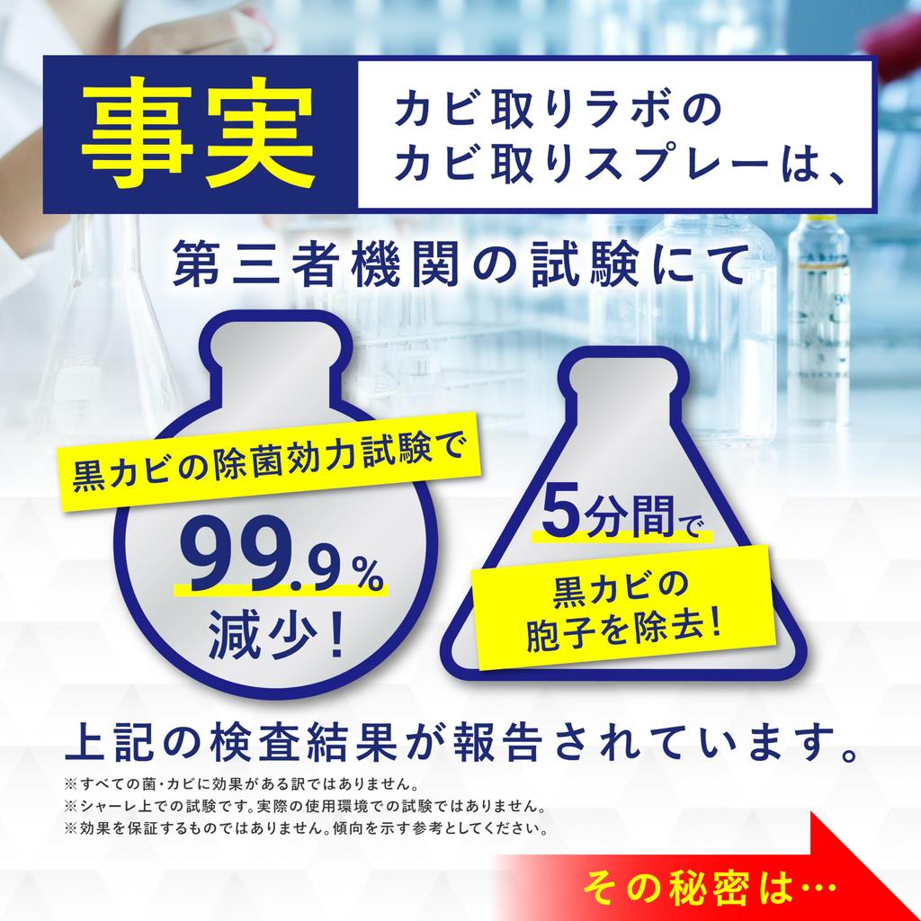 Nanotech Ingredient Formula with Powerful Mold Mold Removal Lab Mold Remover 450g Cleaner for Mold Bathroom Foam Type [New Removal] Multi-Purpose