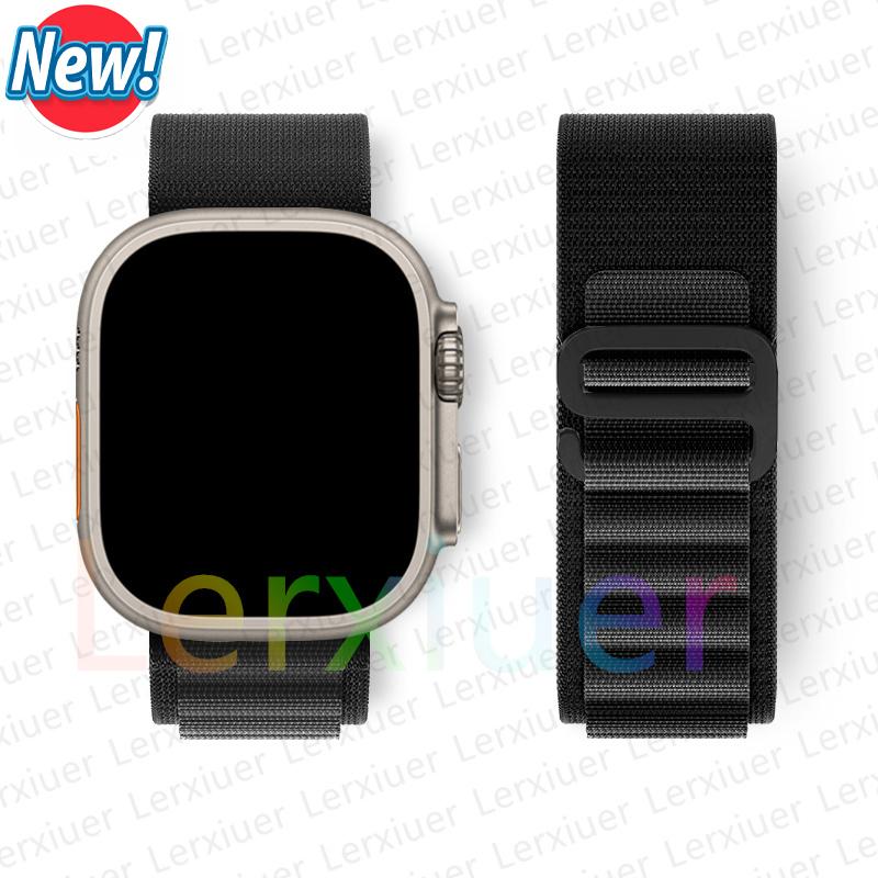 Alpine Loop Strap for Apple Watch Band Ultra 4 2 3 49mm 40mm 44mm 45mm 42mm 46mm Bracelet Correa iWatch Series 7 SE 8 9 10 11 12