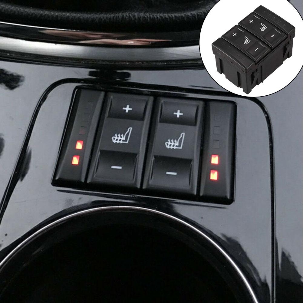 Car Seat Heating Button Control Switch BS7T19K314AB For Ford For Mondeo MK4 Power Silver Black Interior Replacement Parts