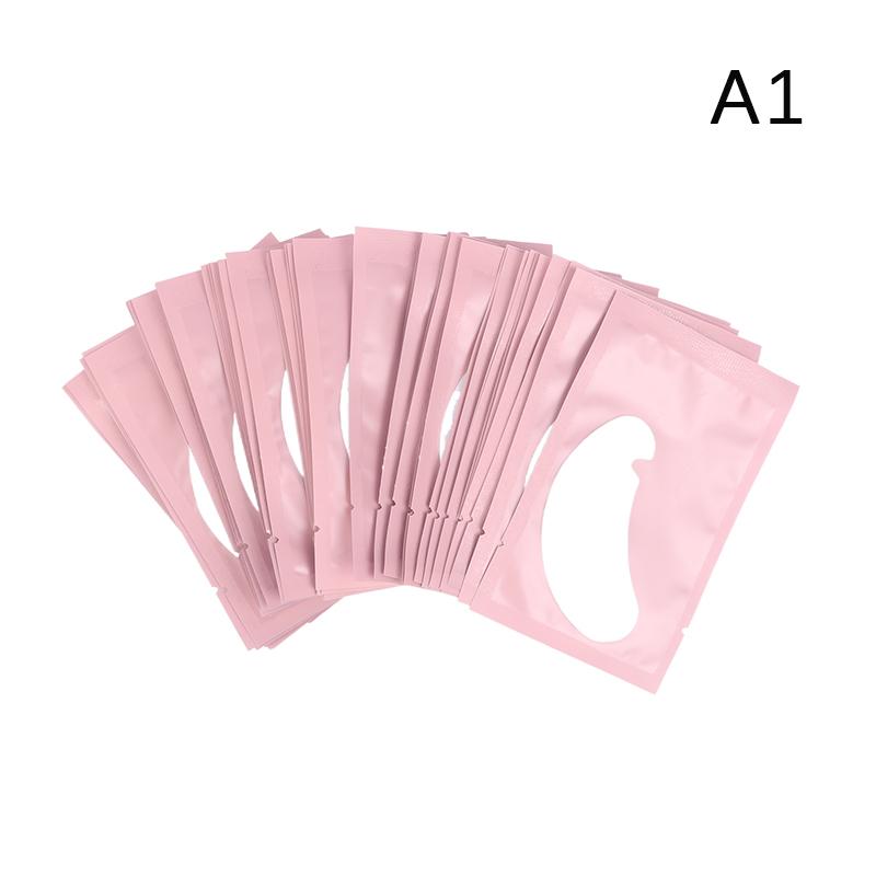 50 Pairs Eyelash Extension Eye Patch Mat Gel Sanitary Eye Lash Patch Supplies