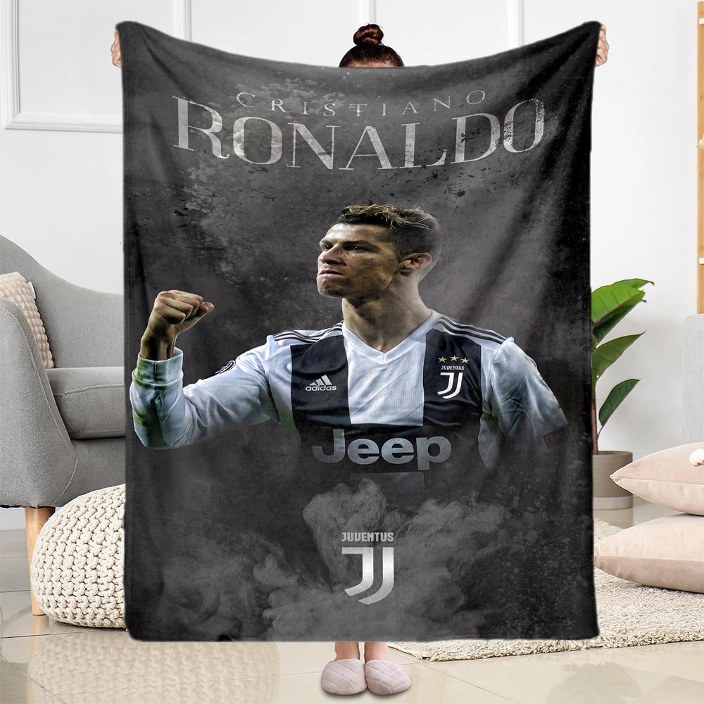Ronaldo's Juventus Glory Blanket Soft & Cozy Great for Couch Office Sofa Four Seasons Multipurpose Warmthful Decor