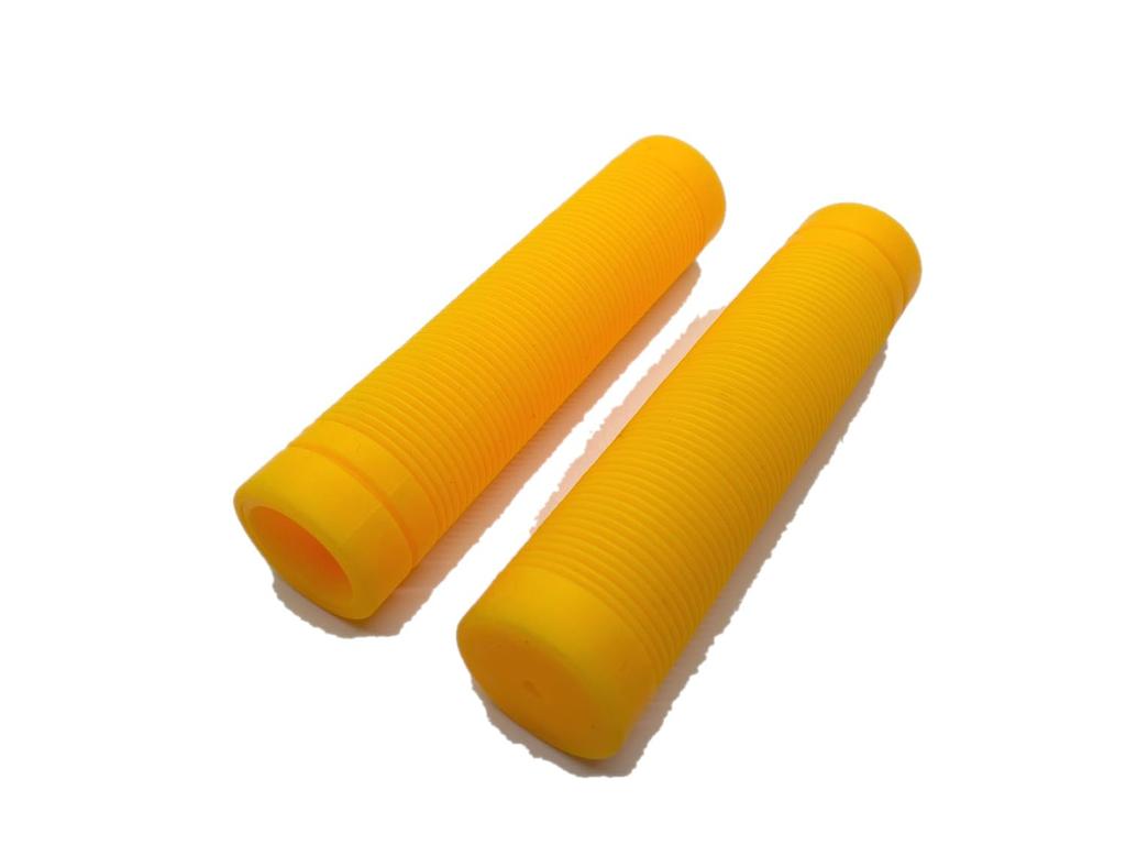 Beatus Bicycle Handle Grip Universal Slit (Yellow)