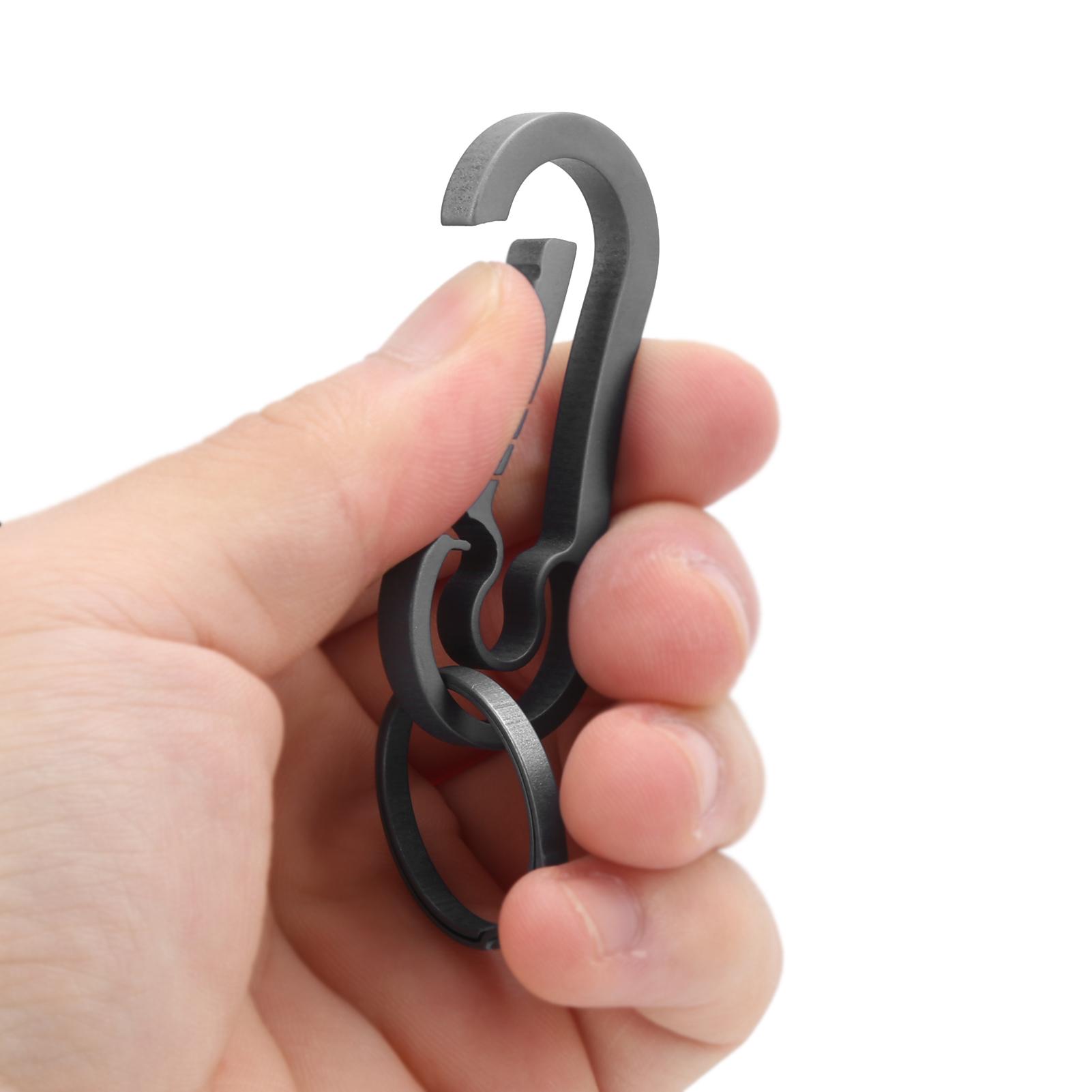 

Alloy Keychain Key Holder Quick Release Backpack Hanging Buckle Key Carabiner