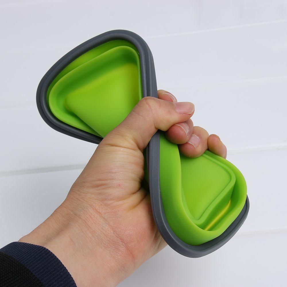Eco-Friendly Storage Household Picnic Boxes Collapsible Bowl Silicone Food Container Folding Lunchbox