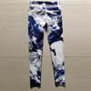 New Abstract Printed Naked Yoga Pants for Women, High Waist, Hip Lifting, Running, Tight, Elastic Sports and Fitness Pants