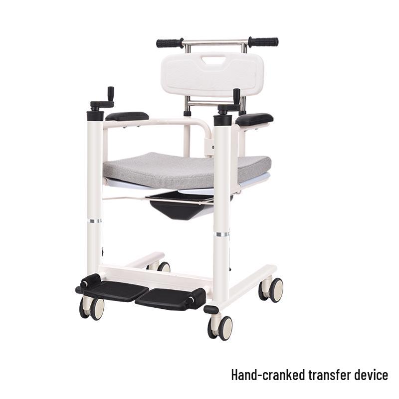 Home Mobility Transfer Device: Wheelchair Commode for Elderly, Disabled, Pregnant Women