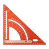 Aluminum Alloy Multi Angle Measuring Tool Engraved Scale Carpenter Square Protractor  Woodworking