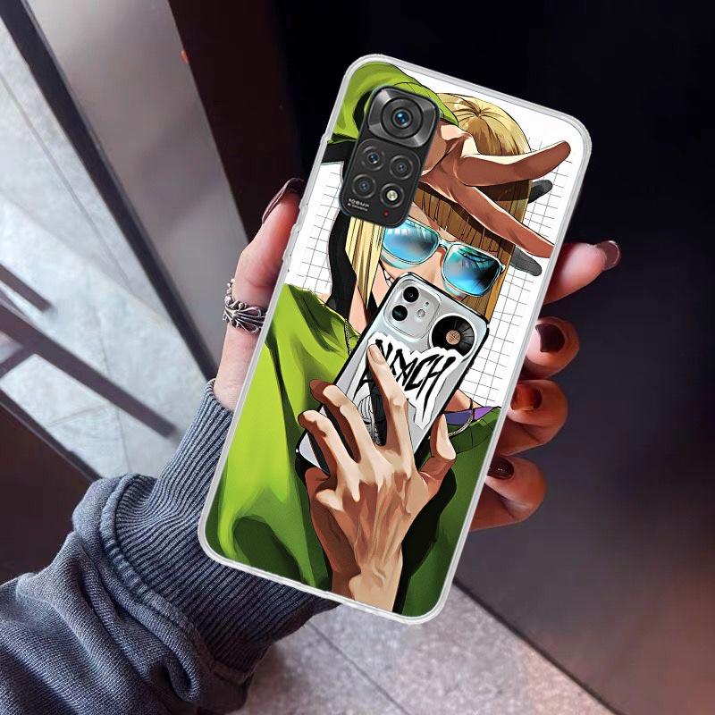 Bleach Shinji Hirako Phone Case for Xiaomi Redmi Note 15 14 14S 13 12 12S 11 Pro Plus 11E 11T 11S 10S 5G Soft Cover Fundas Redmi