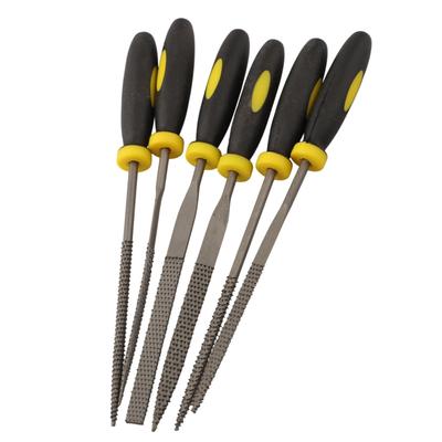 6 Pezzi Lime per Metallo 140mm Strumenti per Limare Metallo Legno Manuali