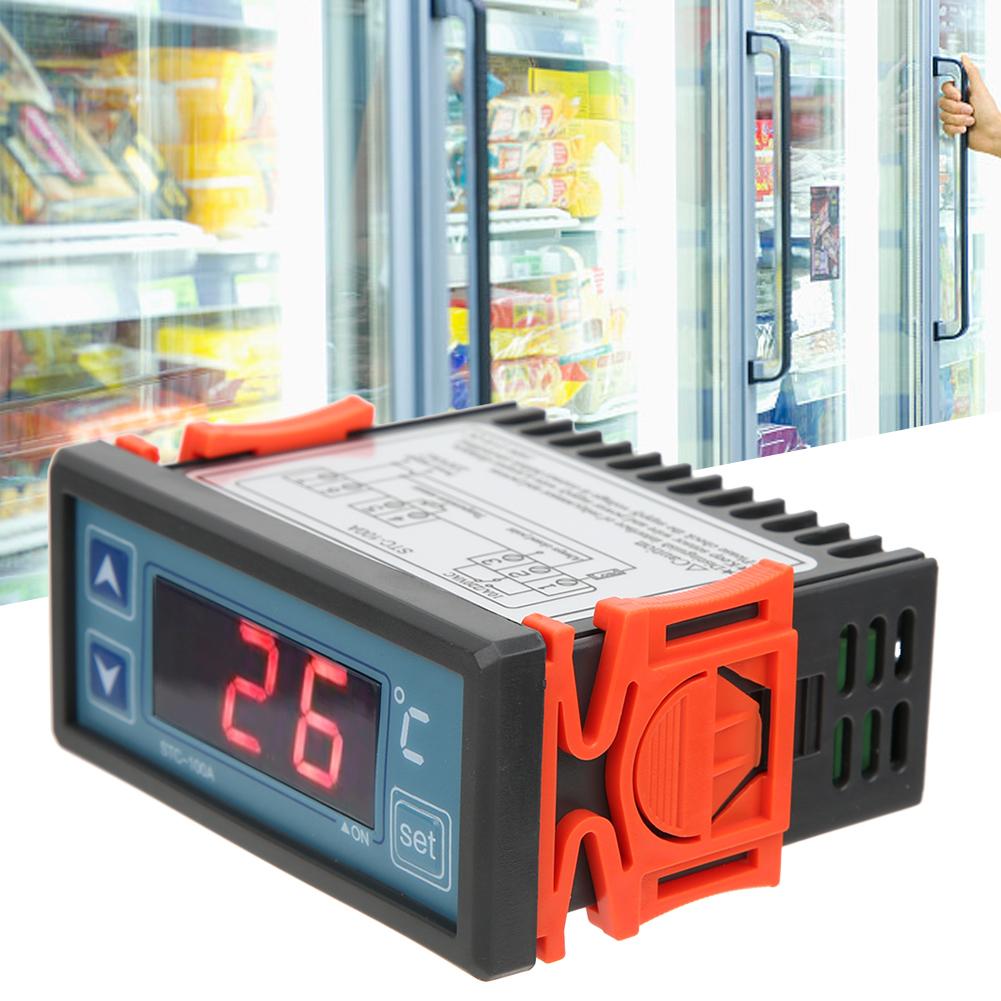 STC 100A  50 Celsius  99 Celsius  Range Temperature Controller Support for Refrigerating Heating Mode