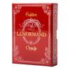 Lenormand Golden Lenormand Fortune with Japanese Authentic I.I.J. Cards, Oracle, Telling, Instructions,