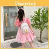 Stylish Floral Sequin Childrens Backpack For Girls Lightweight And Comfortable Use