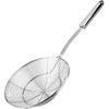 Strainer Skimmer, Stainless Steel Spider Strainer, Ladle for Pasta, Spaghetti, Noodles and Frying In Kitchen – 6 Inches Bowl