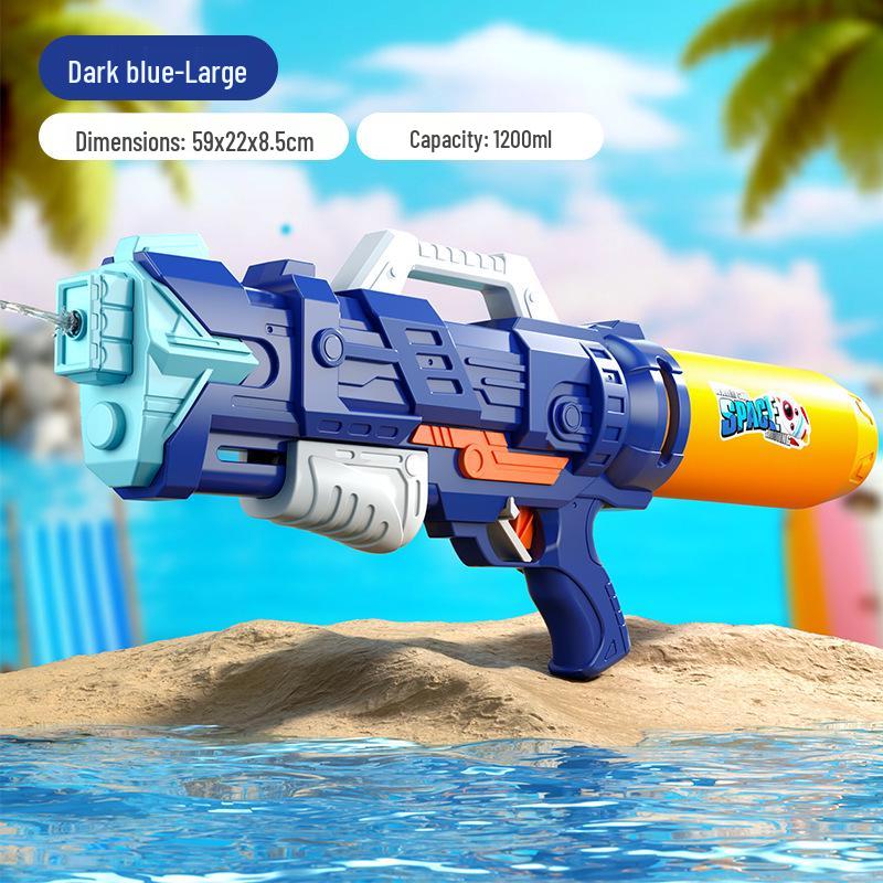 Gatling Large-Capacity Water Gun - Pull-Out Type for Men & Girls, Perfect for Rafting & Water Splashing Festivals