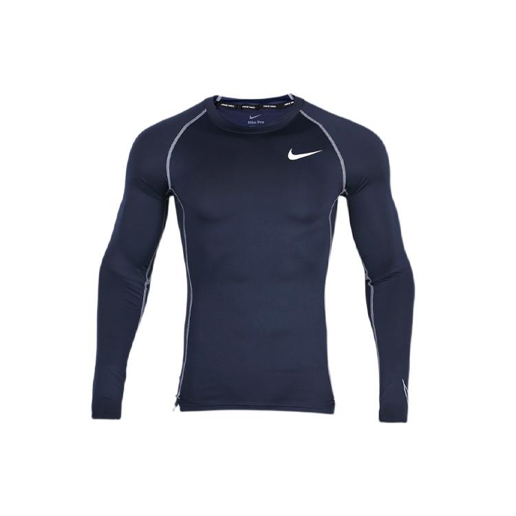 Nike Pro Dri-fit Athleisure Casual Sports Round Neck Long Sleeves Purple Men s DD1991-451 XXL