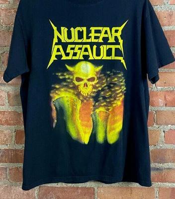 Vintage Nuclear Assault Band Cotton Black S-234XL Unisex Tee Shirt Unisex T-Shirt