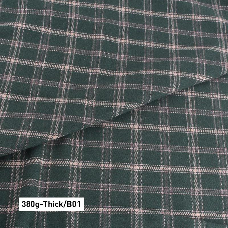 Scottish Checks Polyester Cotton Fabric Medium/Thick Classic Stylish Fabric for Sewing Clothes Skirts Dresses Tartan Designer