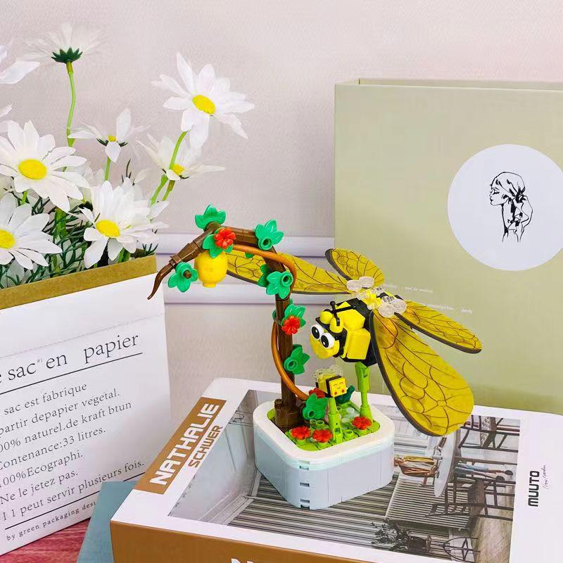 Совместимые строительные блоки «Морские животные» - Развивающая головоломка и украшение, подарок для детей