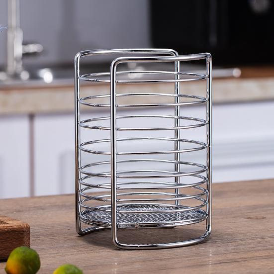 Chopstick Basket Large Capacity with Ventilation Holes Draining Cutlery Container Organizer for Kitchen