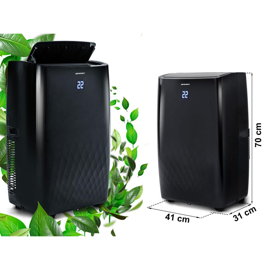 Draagbare Airconditioner Met Afdichting 14000 Btu Luchtontvochtiger Verwarming Berdsen Bd-581