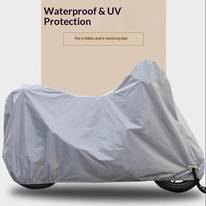 Electric Vehicle Rain Cover Rain and Dust Cover Battery Car Motorcycle Rain and Sun Cover Bicycle Clothes