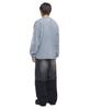 Nomaenyueol S.G Washed Long Sleeve Tee - Washed Blue