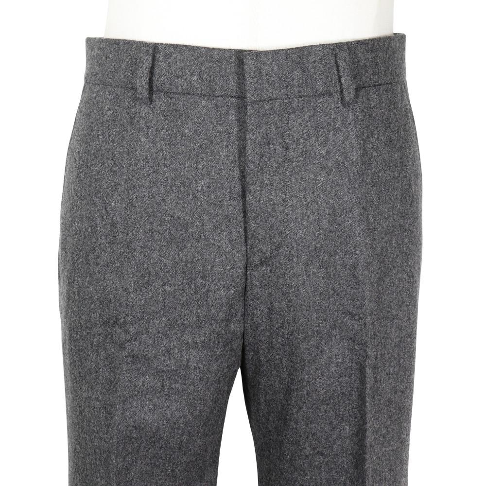 HERMES Pants gray wool mens Used