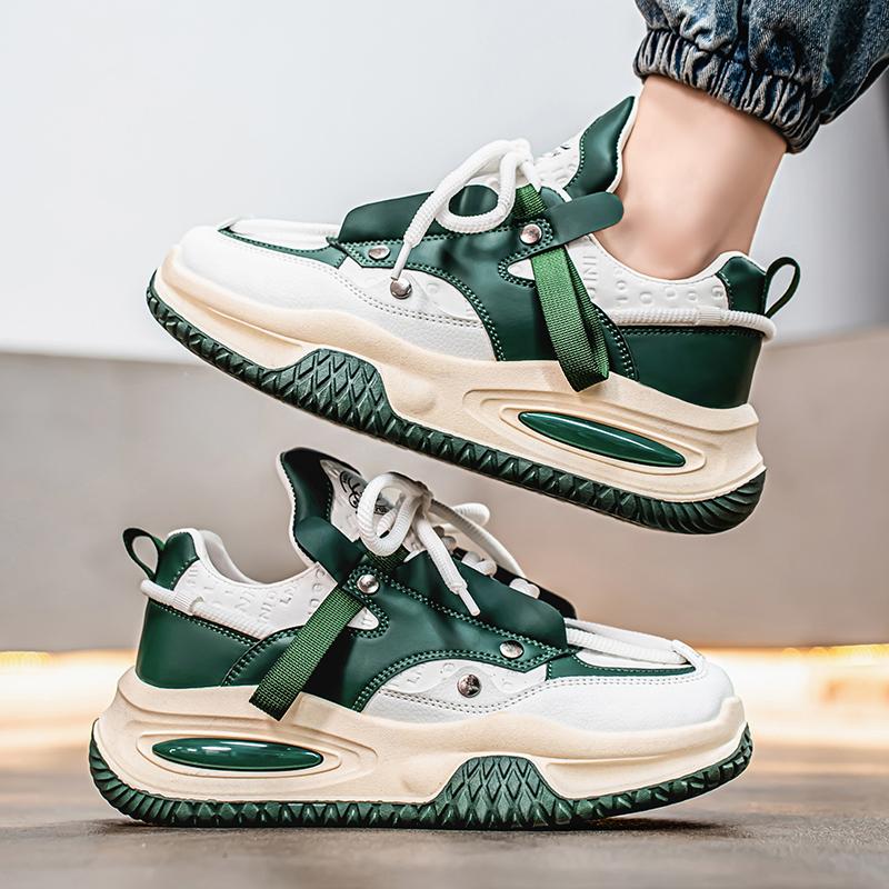 Increase Men's Sports Shoes New Large Size Fashion Casual Shoes Men's Platform Running Sneakers Men's Punk Shoes Loafers