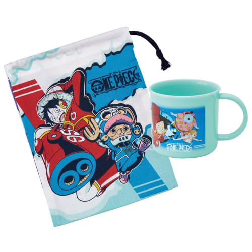 Skater Children's Lunch Box and Cup Bag, Made in Japan, One Piece, Size 24, KB63