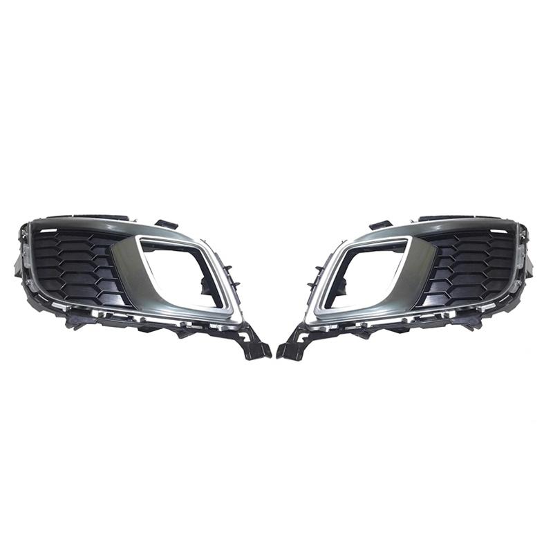 Front Bumper Fog Light No Bulb Lamp Cover With Chrome Grille Grill Frame For mazda 6 atenza 2008-2012 GV7D-51-680 GV7D-51-690