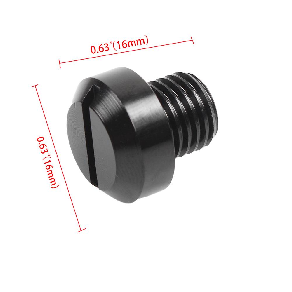 Suzuki, Honda, Yamaha, Kawasaki Motorcycle Rearview Mirror Decorative Screws (M10, M8)
